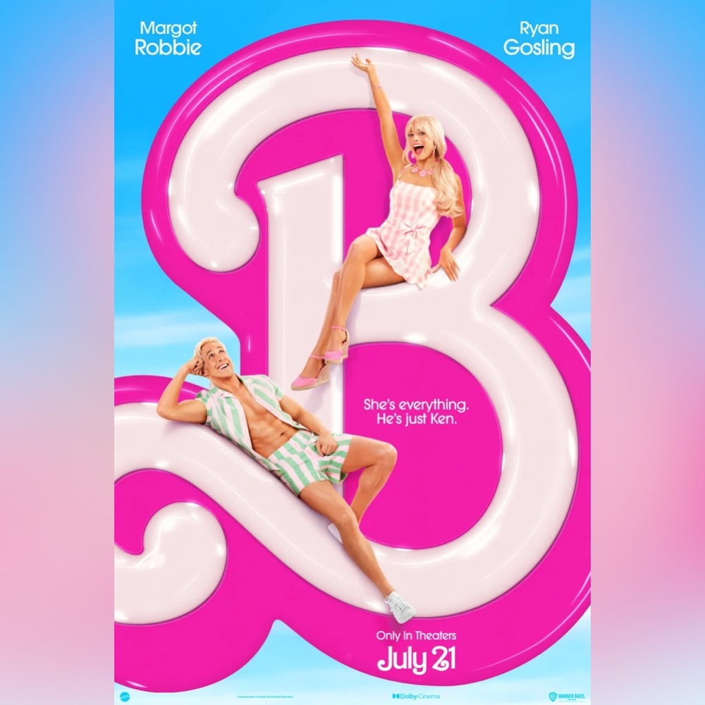 Barbie (2023) Original Mini Movie Poster 11x17